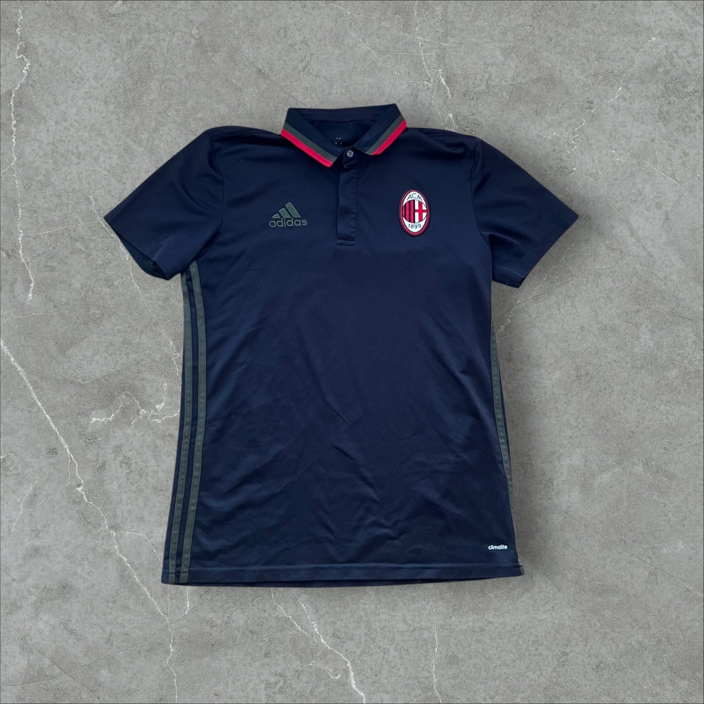 Vintage AC Milan Polo by adidas – Größe M