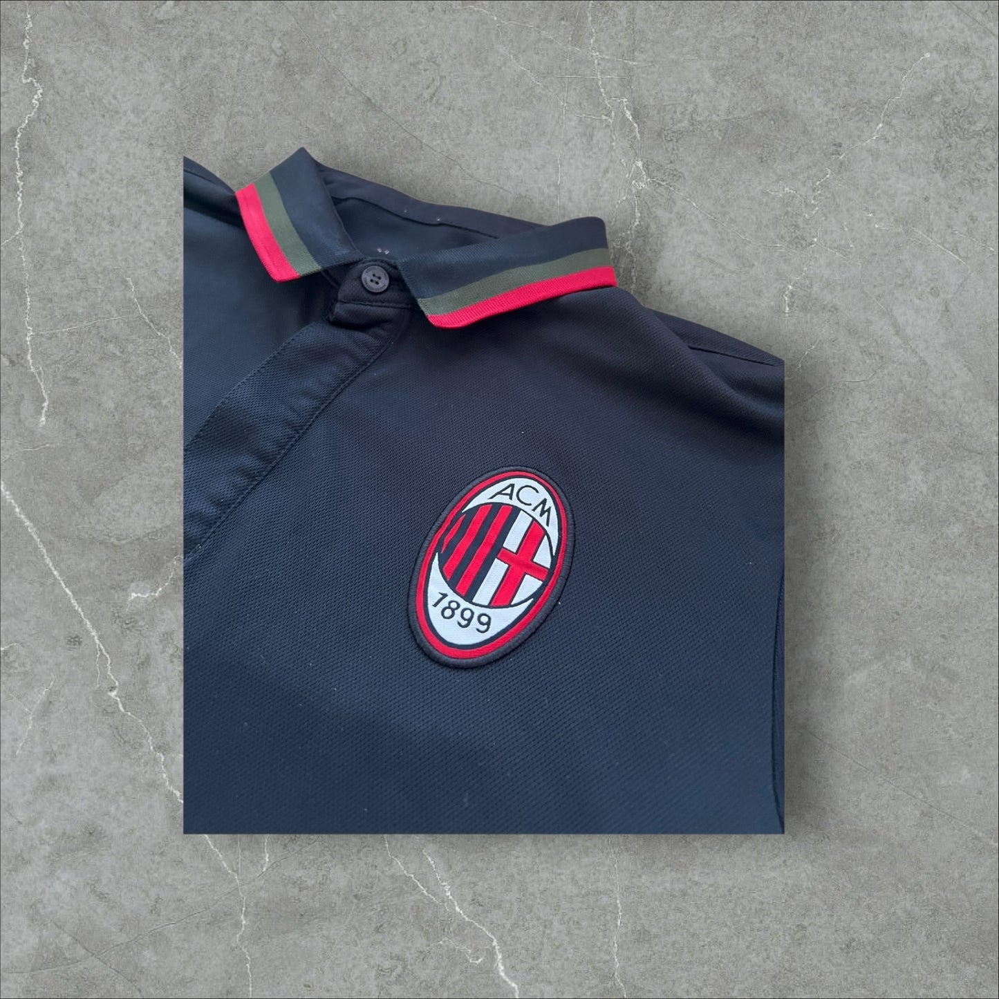 Vintage AC Milan Polo by adidas – Größe M