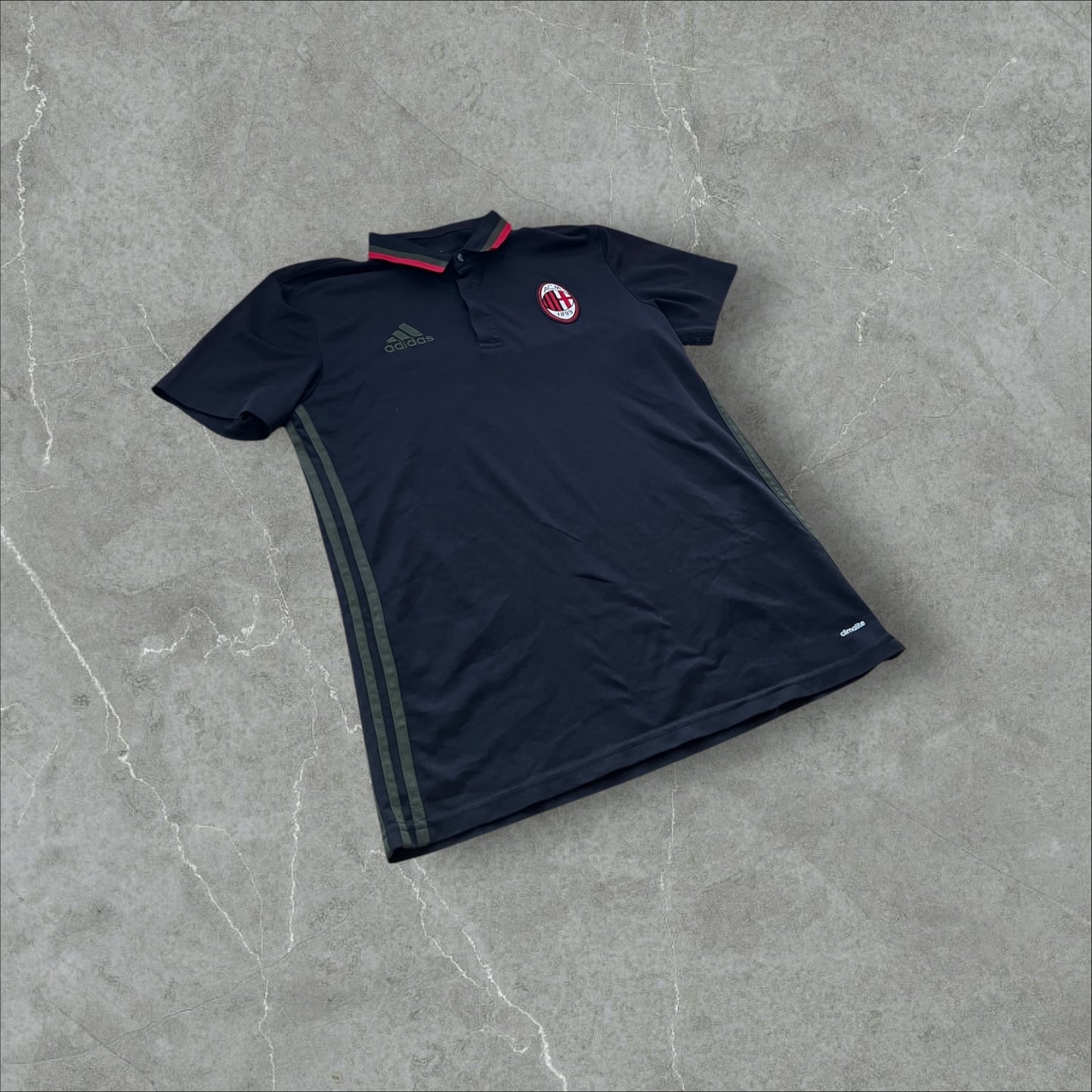 Vintage AC Milan Polo by adidas – Größe M
