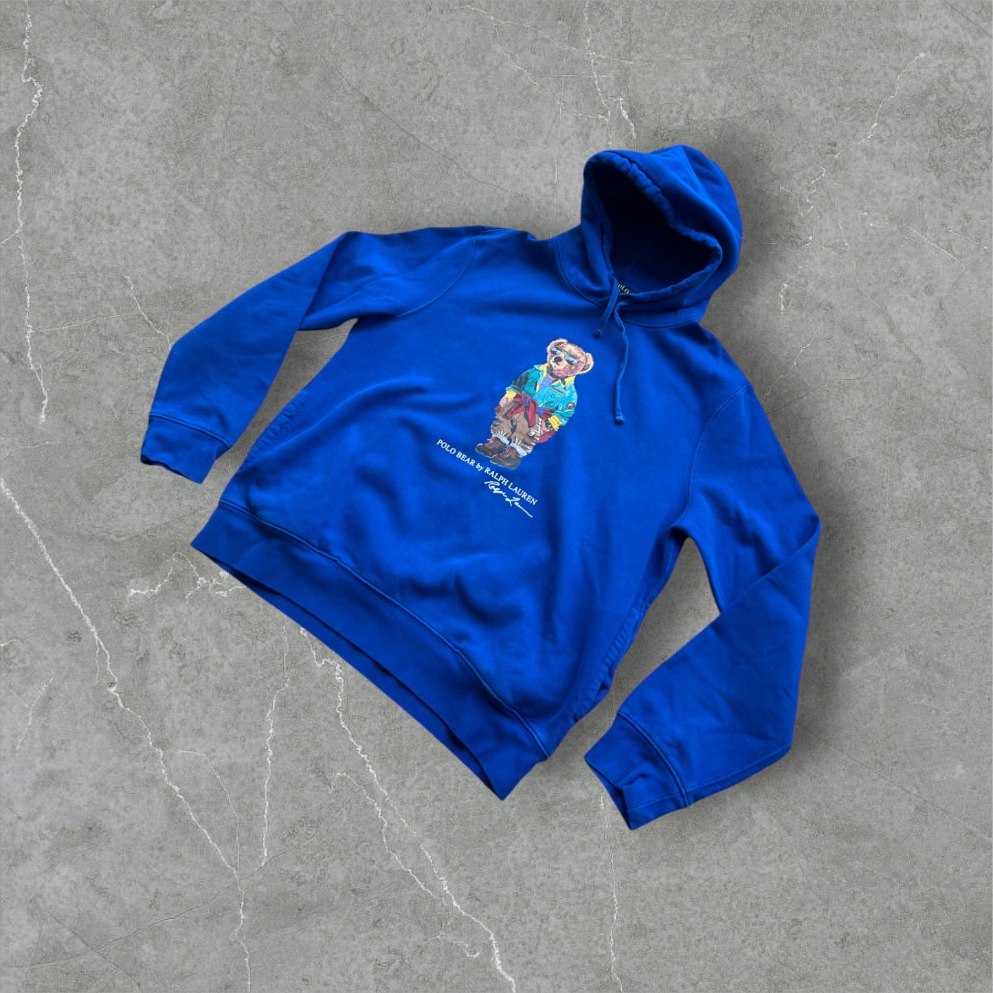 Polo Bear Hoodie x Ralph Lauren Blau - L