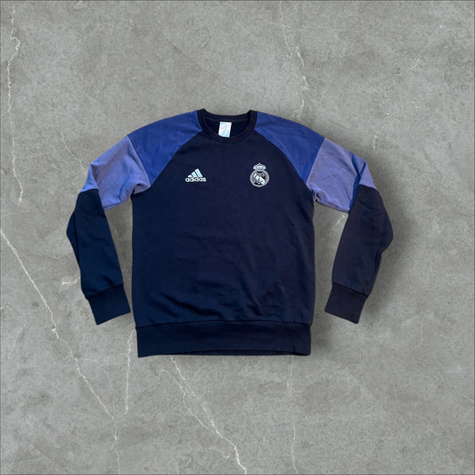 Real Madrid x adidas Pullover Navy/Blue - M