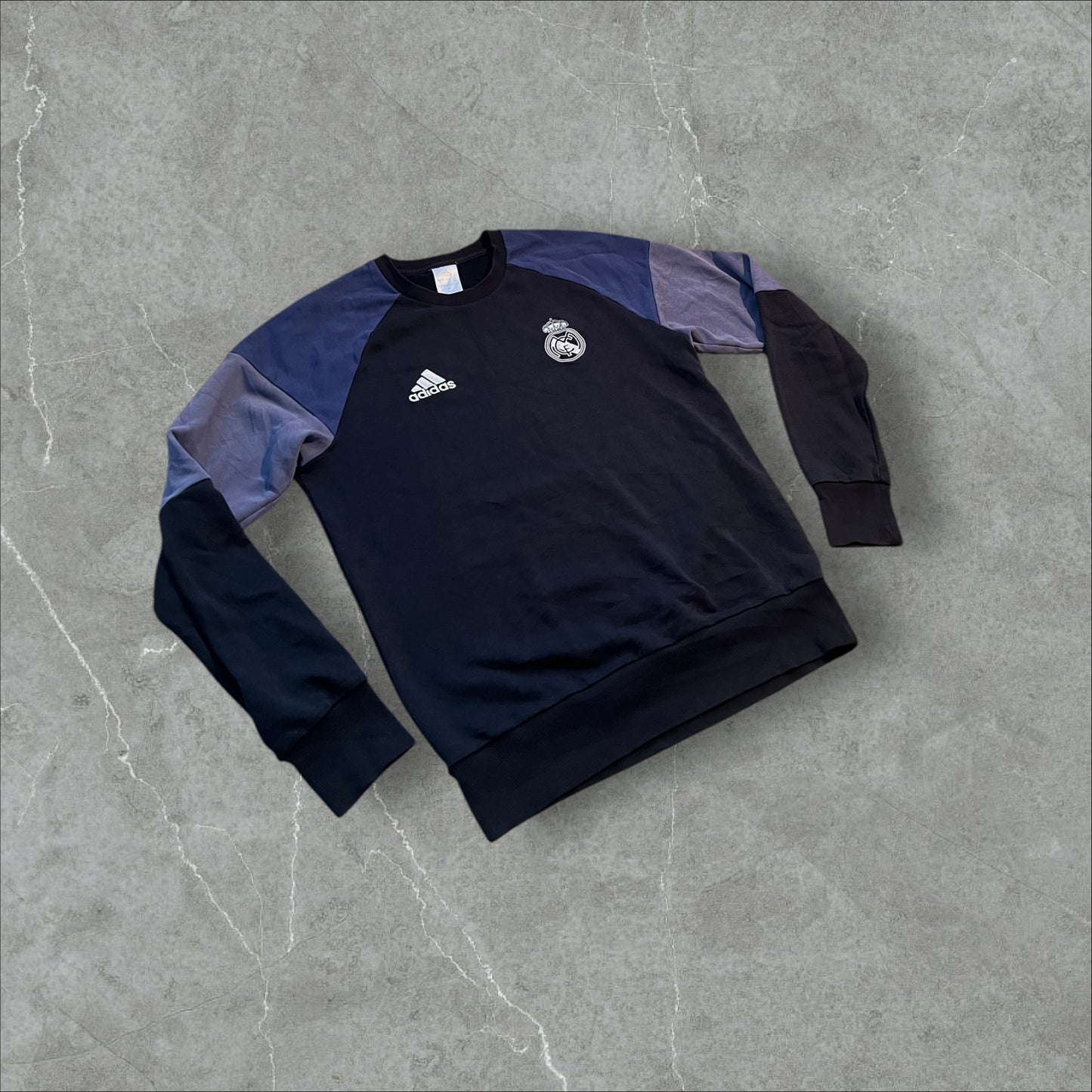 Real Madrid x adidas Pullover Navy/Blue - M