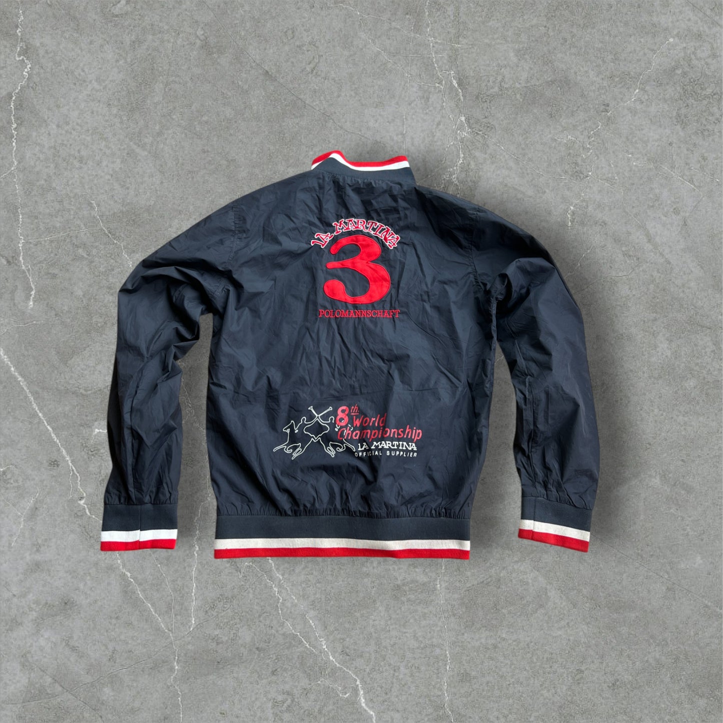 Vintage Ferrari Racing Team Jacket Black - XL
