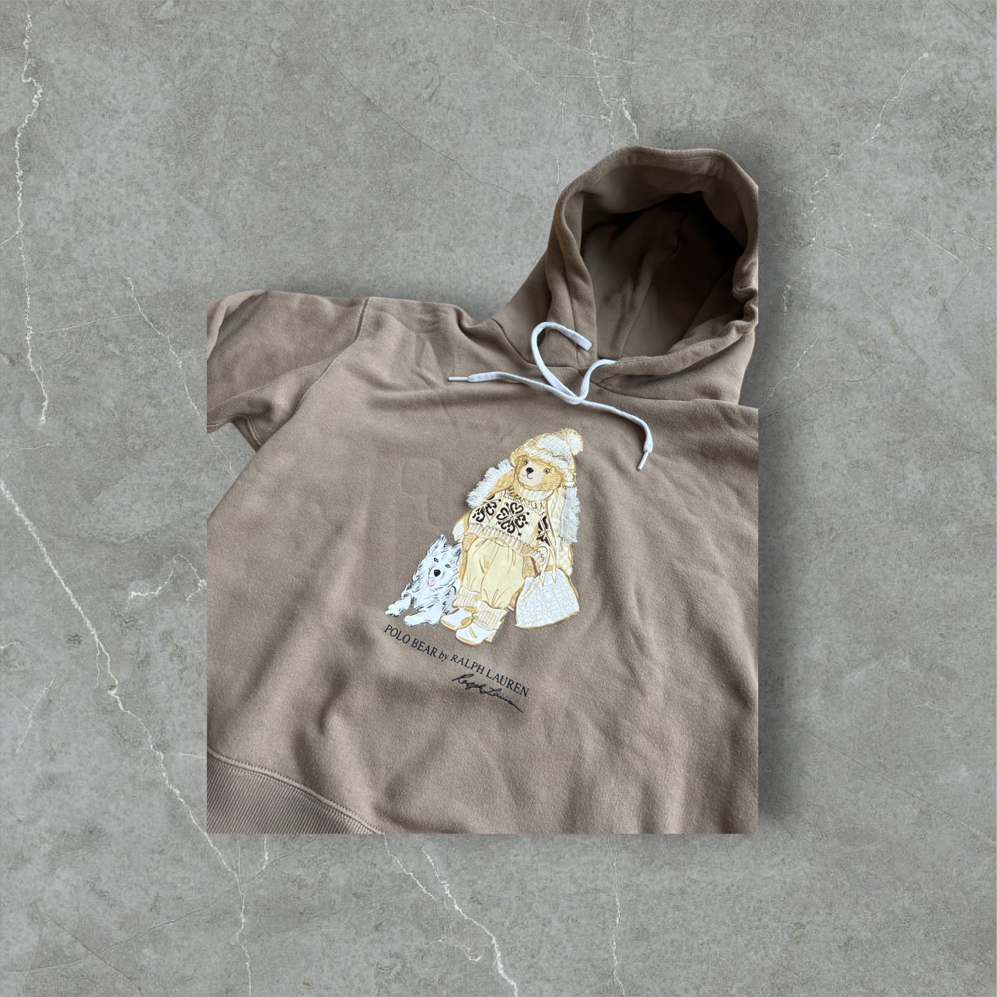 Polo Bear Hoodie x Ralph Lauren Braun - M
