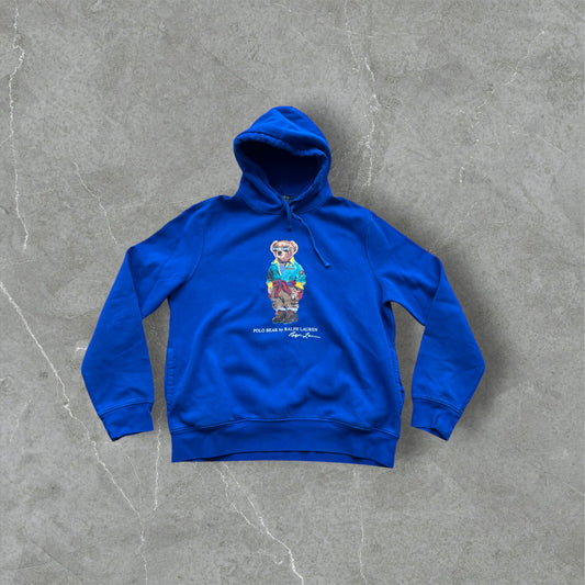 Polo Bear Hoodie x Ralph Lauren Blau - L