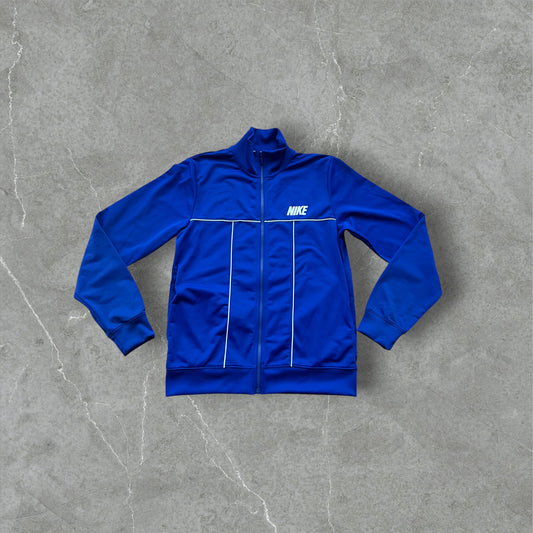 Vintage Nike Trainingsjacke Royal Blue – Größe M